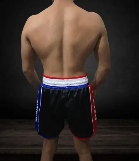 Boxing club values graphic, custom boxing shorts case study, Wears For You, Sialkot Pakistan