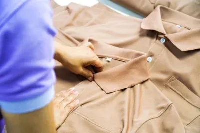 Clothing manufacturer quality inspection at Wears For You factory in Sialkot Pakistan