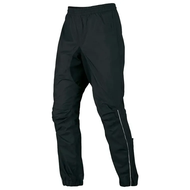 Black thermal cycling trousers with reflective piping, custom cycling tights, Wears For You, Sialkot Pakistan