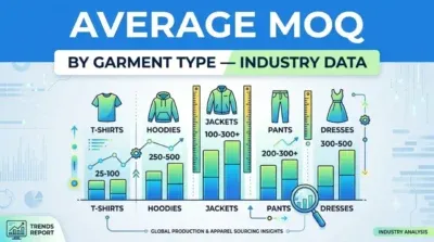 MOQ by garment type