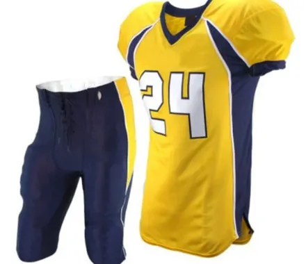 Custom American football uniform jersey and pants, team uniform manufacturing, Wears For You, Sialkot Pakistan