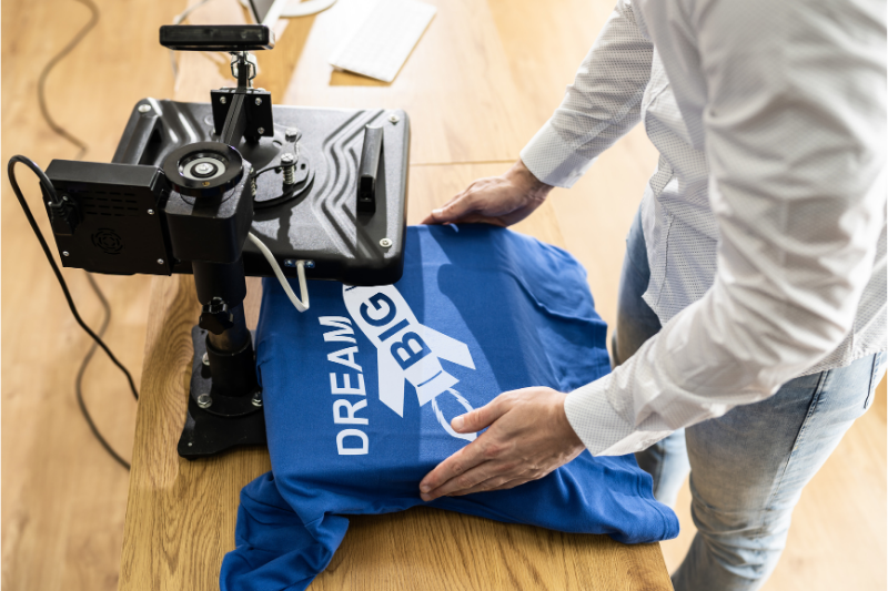 Heat Press Vinyl or Sticker on clothing by WearsForYou