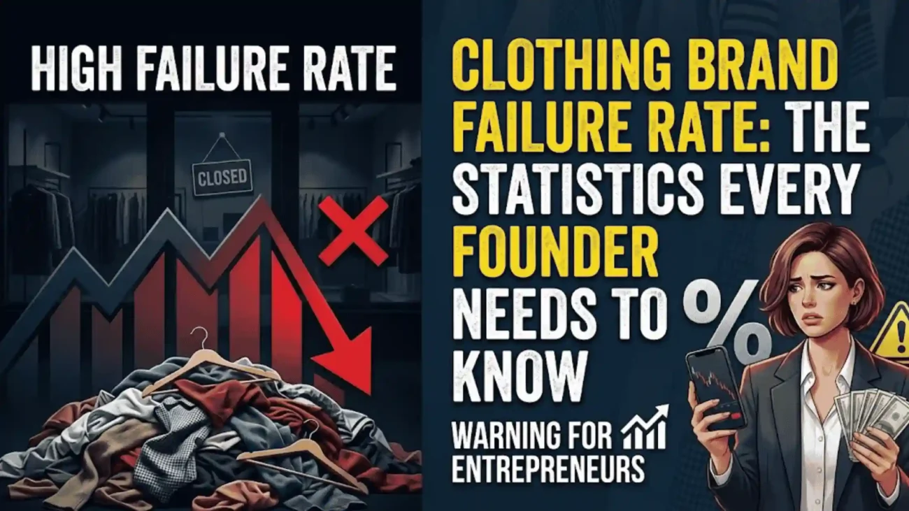 clothing brand failure rate