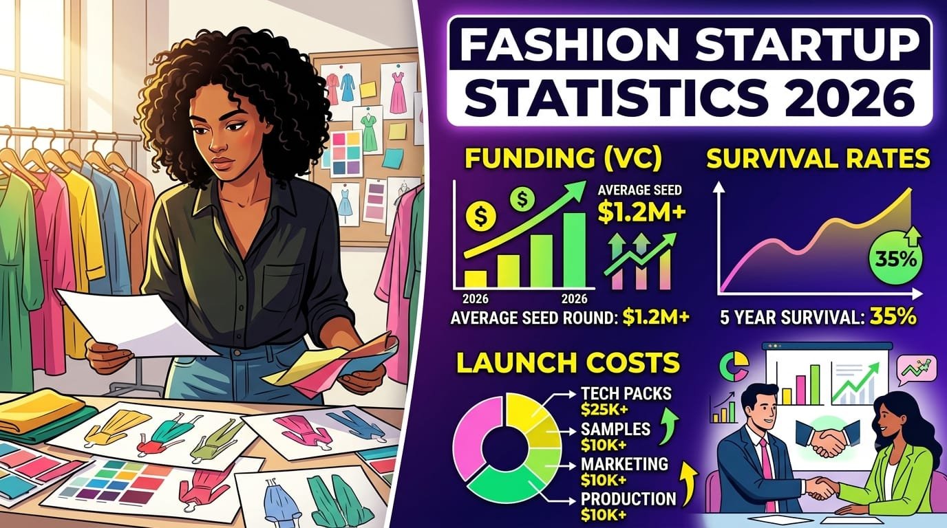fashion startup statistics