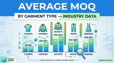 MOQ by garment type
