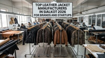 Top leather jacket manufacturers in Sialkot 2026 for brands and startups